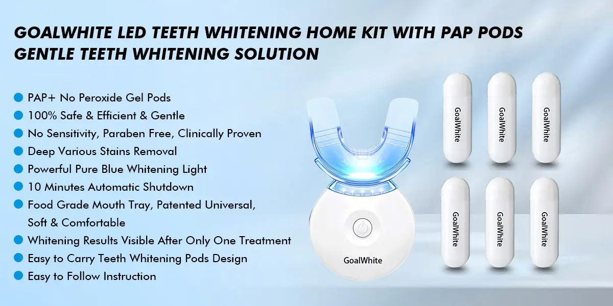 LED teeth whitening home kit GW-PAP01 0018yj