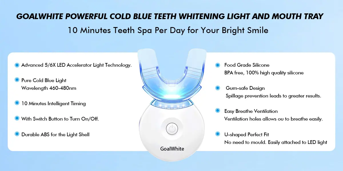 LED teeth whitening home kit GW-PAP01 003i8b
