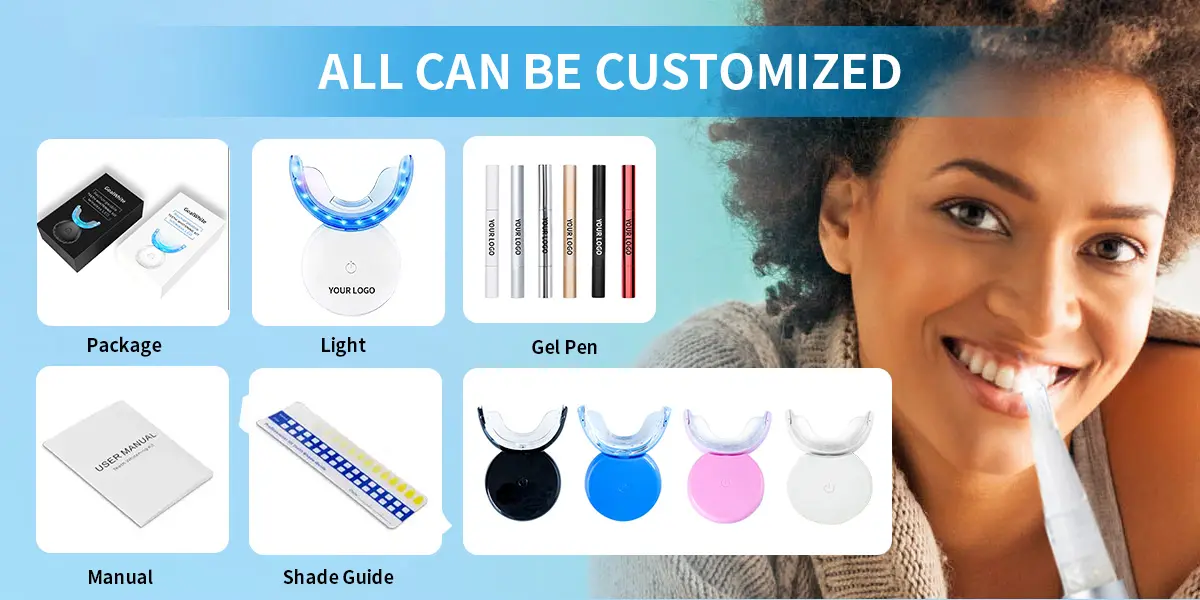 LED teeth whitening home kit GW-HK102R1 010cwc